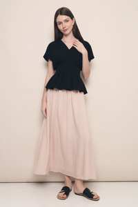 Anya Kimono Blouse Black