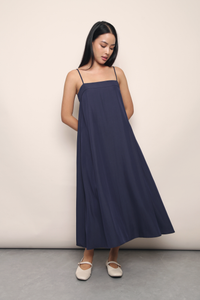 Ashbourne Strappy Tent Dress Navy