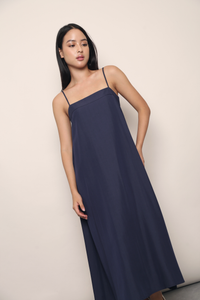 Ashbourne Strappy Tent Dress Navy