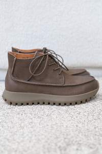 Atlas Ankle Leather Boots Brown (Backorder)