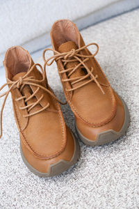 Atlas Ankle Leather Boots Camel (Backorder)