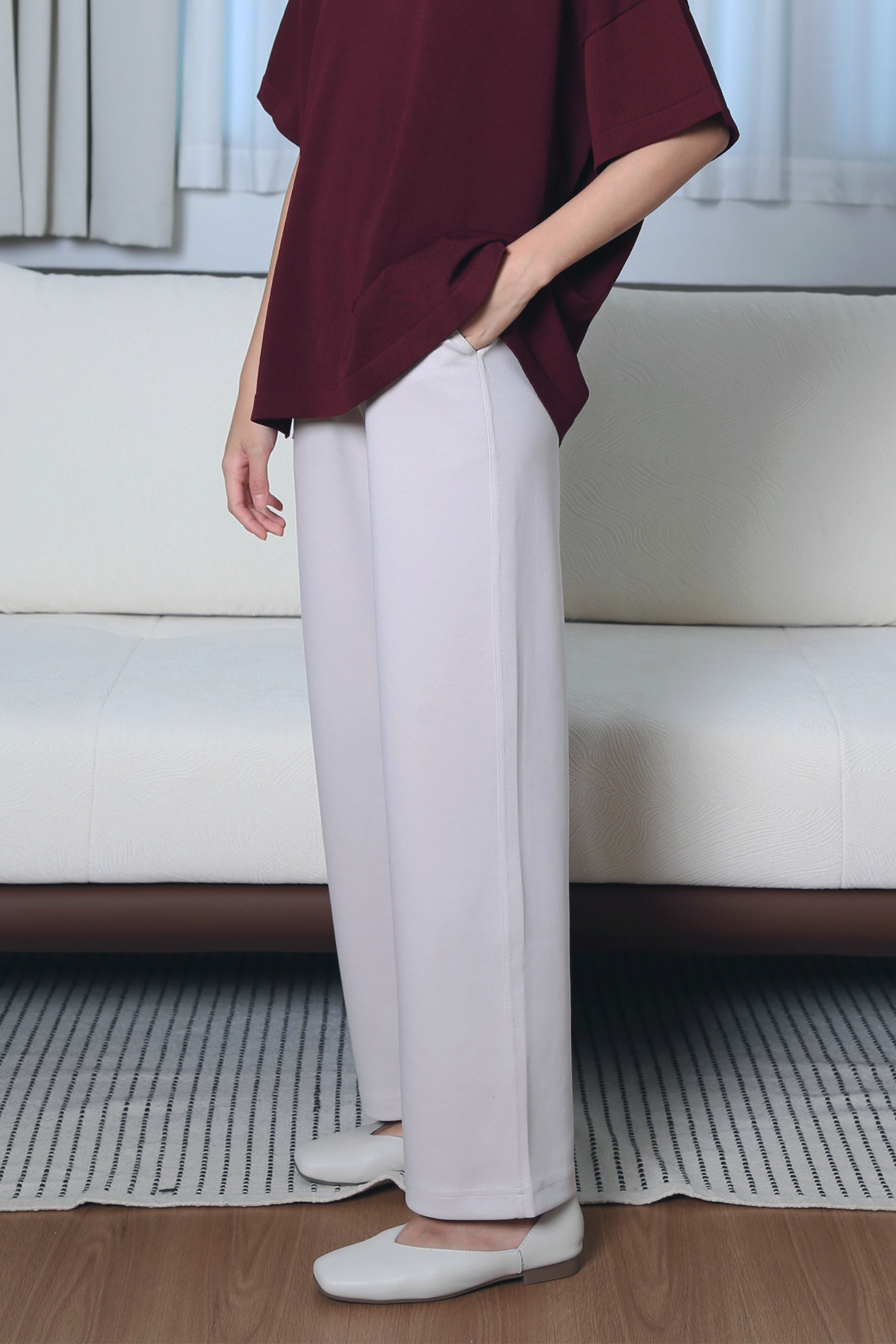 Avalon V2 Straight Leg Slacks Beige (Backorder)