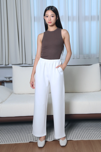 Avalon V2 Straight Leg Slacks White (Backorder)
