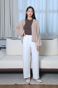 Avalon V2 Straight Leg Slacks White (Backorder)