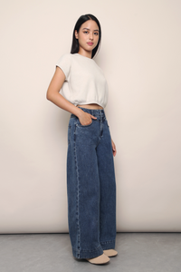 Bam Bam Cropped Knit Cream