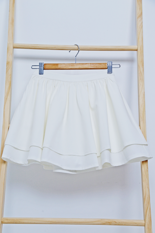 Becca Cheerleader Skorts White