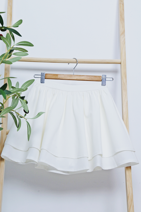 Becca Cheerleader Skorts White