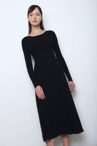 Bellina Wrap Cardigan Top Black