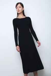 Bellina Wrap Cardigan Top Black