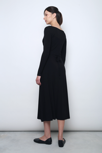 Bellina Wrap Cardigan Top Black