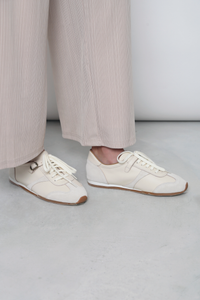 Berkeley Mary Jane Leather Walker Off White