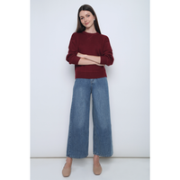 Camden Soft Knit Sweater Crimson