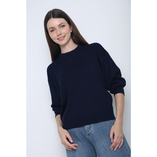 Camden Soft Knit Sweater Navy
