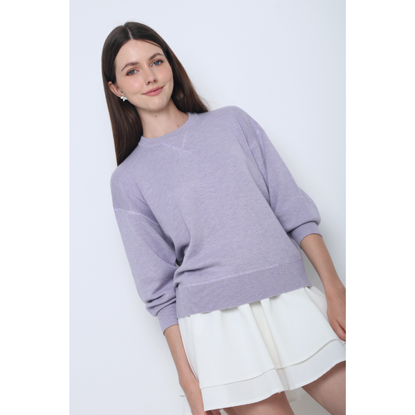 Camden Soft Knit Sweater Periwinkle
