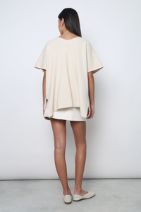Chate V2 Drape Cardigan Cream (Restock)