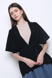 Chate V2 Drape Cardigan Black (Backorder)