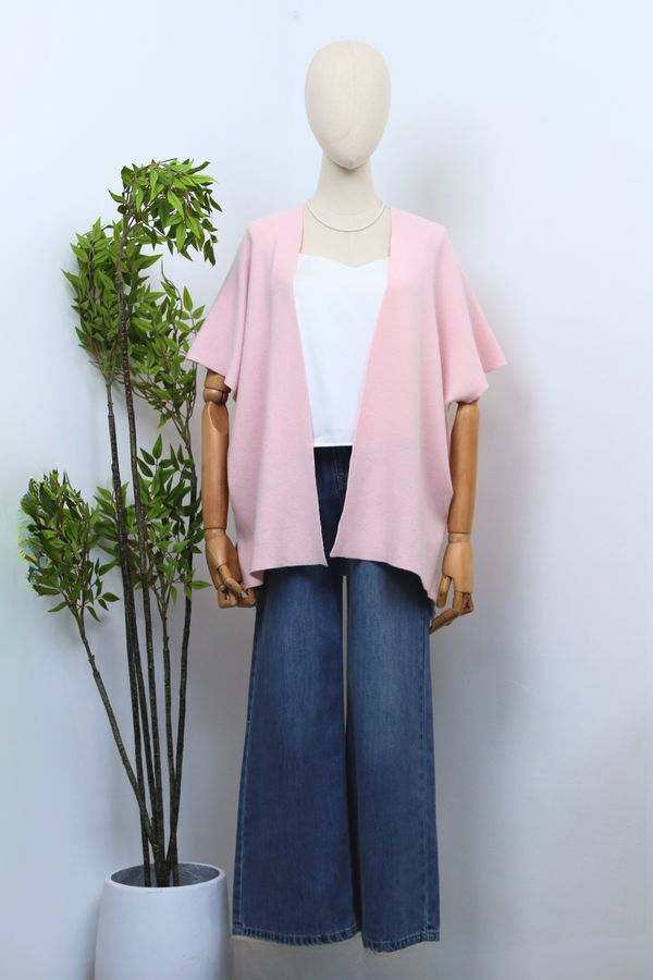 Chate V2 Drape Cardigan Pink (Backorder)