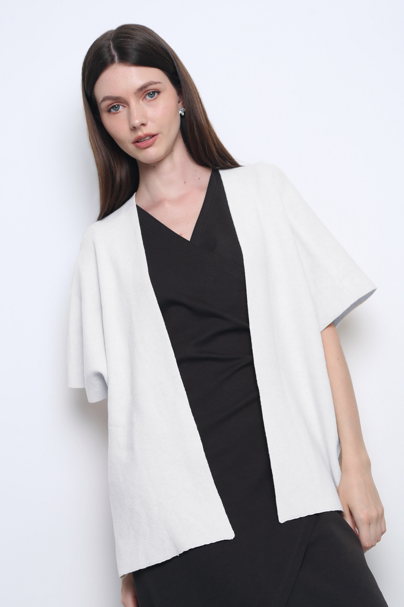 Chate V2 Drape Cardigan White (Restock II)
