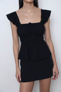 Clean Cut Skorts Black (Backorder)