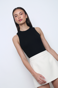 Clean Cut Skorts Ivory (Backorder)