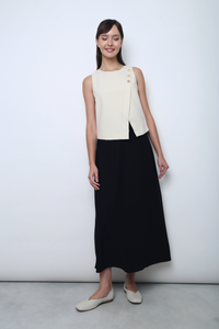 Court Midi Skirt Black