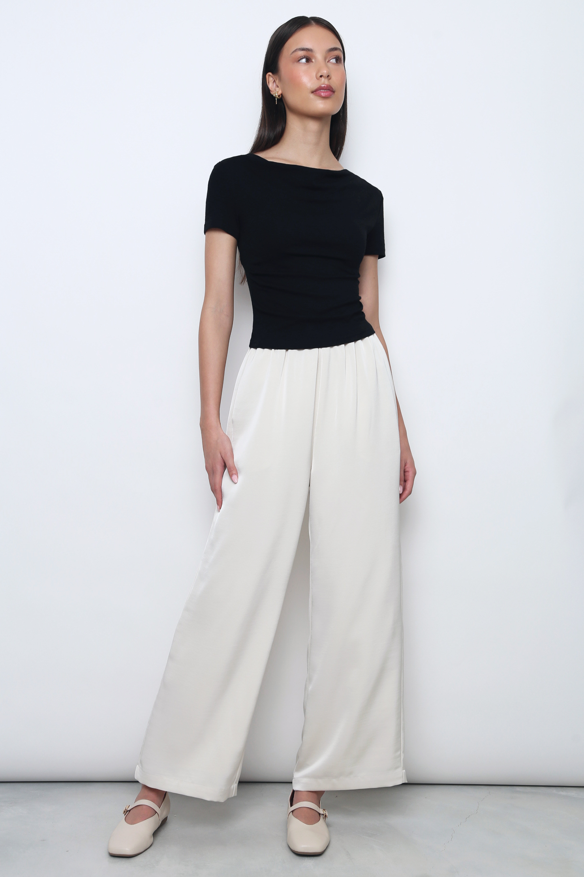 Regular) Daydreamer 2.0 Wide Leg Pants Ivory (Restock) – Hollyhoque Regular) Daydreamer 2.0 Wide Leg Pants Ivory (Restock) – Hollyhoque
