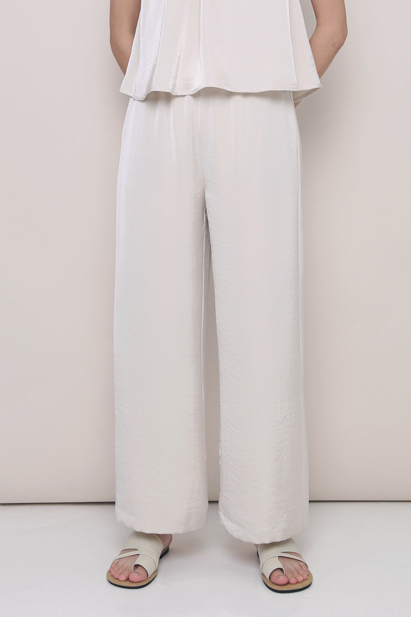 Daydreamer Wide Leg Pants Pearl