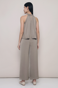 Petite Daydreamer Wide Leg Pants Taupe