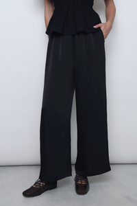 (Petite) Daydreamer 2.0 Wide Leg Pants Black (Backorder)