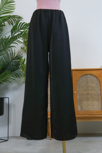 (Petite) Daydreamer 2.0 Wide Leg Pants Black (Backorder)