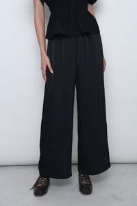 (Petite) Daydreamer 2.0 Wide Leg Pants Black (Backorder)