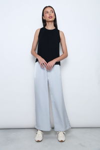(Regular) Daydreamer 2.0 Wide Leg Pants Icy Blue (Restock)