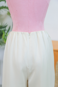 (Regular) Daydreamer 2.0 Wide Leg Pants Ivory (Backorder)