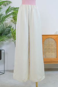 (Petite) Daydreamer 2.0 Wide Leg Pants Ivory (Backorder)