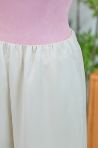 (Regular) Daydreamer 2.0 Wide Leg Pants Ivory (Backorder)