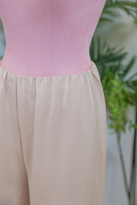 (Petite) Daydreamer 2.0 Wide Leg Pants Champagne Rose (Backorder)