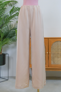 (Regular) Daydreamer 2.0 Wide Leg Pants Champagne Rose (Backorder)