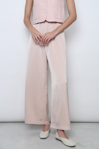 (Petite) Daydreamer 2.0 Wide Leg Pants Champagne Rose (Restock)