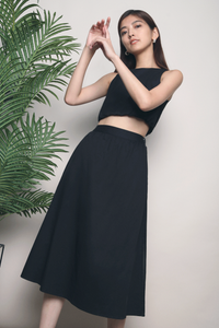 Donnie 2-Piece Top Black