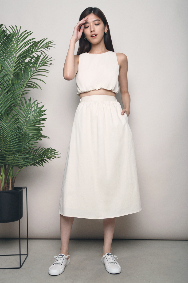 Donnie 2-Piece Top Cream
