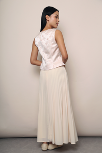 Dynasty Oriental Vest Top Blush