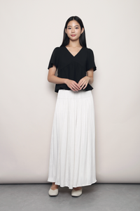 Empire Babydoll Top Black