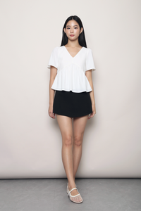 Empire Babydoll Top White (Backorder)