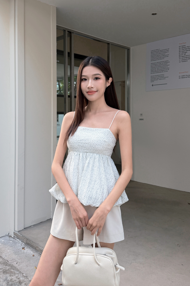 Florence Bubble Top Blue