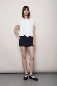 For Keeps Button Down Top White