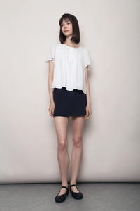 For Keeps Button Down Top White
