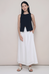 Frasier Origami Top Midnight Navy