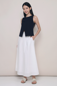 Frasier Origami Top Midnight Navy