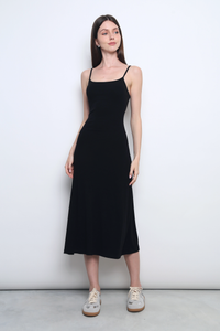 Frolick Strappy Midi Dress Black