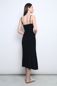 Frolick Strappy Midi Dress Black